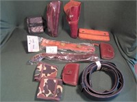 Misc Leather & Holster Lot