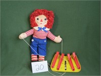 Vintage Raggedy Andy Puppeteer