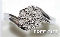 FREE! 7 Diamond Ring to all winning bidders