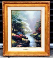 Petals of Hope Thomas Kinkade on Canvas LE