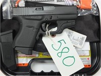 GLOCK 43 W/ LASER & HOLSTER    9MM