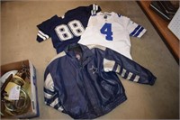 Two Cowboys Jerseys and One Cowboy Jacket