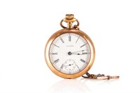 Men's Waltham gold filled pocket watch