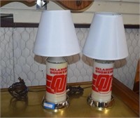 Pair of Oklahoma Sooners Table Lamps