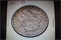 1887o Morgan Silver Dollar