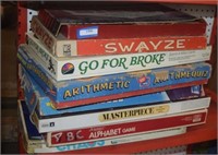 Vtg Board Games - "Swayze", "Go for Broke",