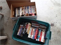 Miscellaneous DVD's and VHS tapes