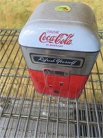 COCA COLA MACHINE TIN