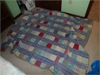 Quilt (appears to be queen sized)