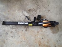 Worx brand leaf blower with charger