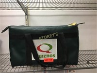 Insulated Quiznos Delivery Bag - ripped