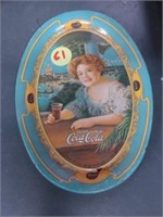 COCA COLA TIN 6"X4"