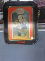 COCA COLA TIN TRAY 13"X10"