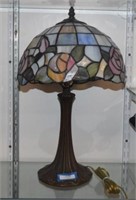 Table Lamp w/ Stained Glass Shade