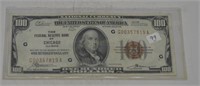 1929 One Hundred Dollar National Currency Note