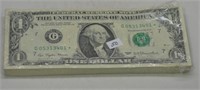 (100) 1977 One Dollar U.S. Star Notes: