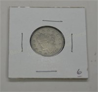1883 Liberty Head V Nickel "No Cents" nice coin