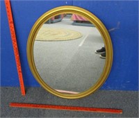 oval wall mirror (24in x 31in)