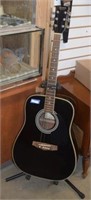 Ibanez Acoustic Guitar w/ Stand