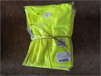 Neon Yellow XXL Safety T-Shirts (Qty 21)