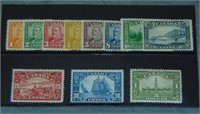 Canada #149-159 Mint NH.