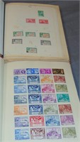 British Stamp Lot in Two Spring Back Binders.