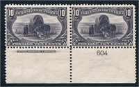 United States #290 Mint Plate Pair.