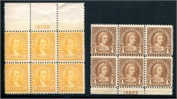 United States Plate Block Lot. Never Hinged.
