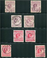 Great Britain #'s 139-140 Used. (4) of Each.