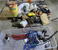 Tools / Weights / Flood Lights / Extension cords