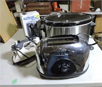 Crock Pot / Iron / Toaster /Popcorn Maker