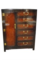 Asian Style Armoire Chest By White