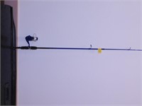 BLUE SHAKESPEARE ROD AND REEL COMBO