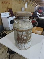 Old Milk Can with lid