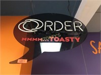 Illuminated Order Sign