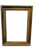Gilt Wood Beveled Mirror 34 x 46
