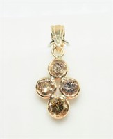 1-MM $1999 14K Diamond Pendant