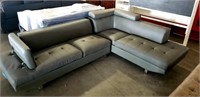 Modern Couch Sectional - Grey