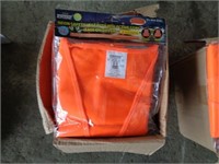 Neon Orange XL Safety Vests (Qty 25)