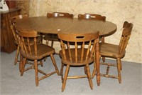 TABLE AND 6 CHAIRS
