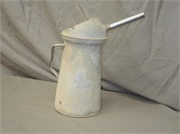 OLD GALVANIZED OIL CAN