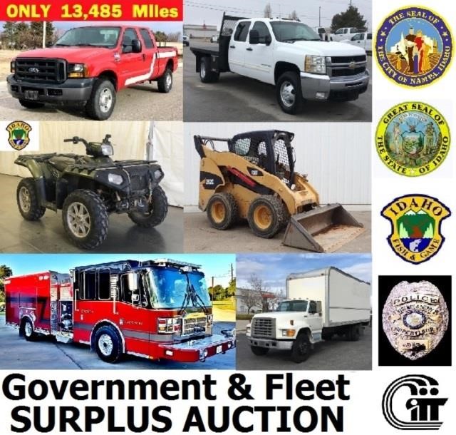 3/28/19 - 6pm - Government & Fleet Surplus Auction