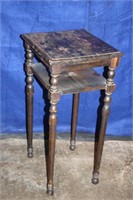 Antique Small Two-Tier Table