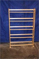 Wood Shoe Rack/CD/DVD Rack