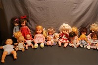 Huge Lot of Smaller Vintage Baby Dolls