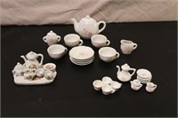 3 Miniature Tea Sets