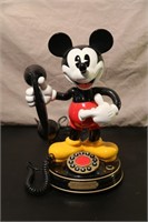 Vintage Mickey Mouse Animated Telephone