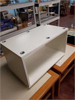 White small TV stand