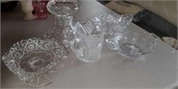 Imperial & Northwood Glass & unmarked glass pieces