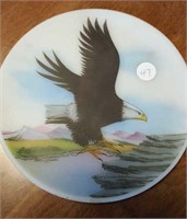 Fenton plate, designed and hand-painted